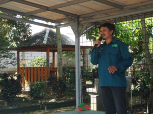 Sambutan Pokdarwis Desa Wisata Cibiru Wetan 